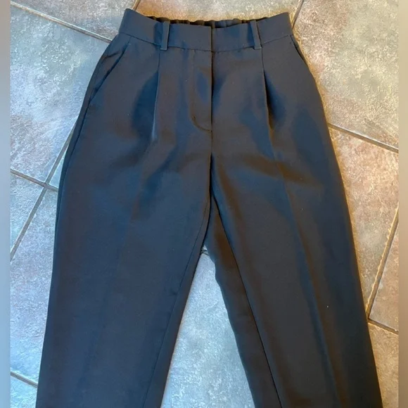 Wilfred Black Pleaded Trousers Size 2 - Picture 11 of 14